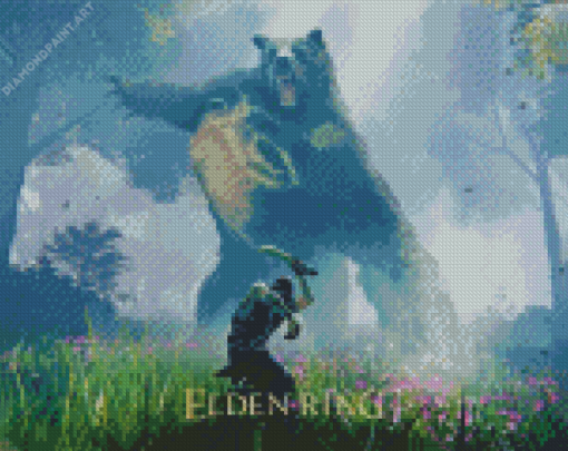 Elden Ring Game Poster Diamond Painting