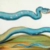 Emerald Tree Boa Snake Diamond Painting