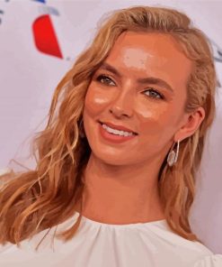 English Actress Jodie Comer Diamond Painting