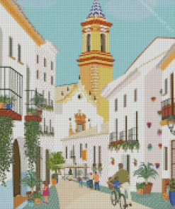 Estepona Poster Diamond Painting