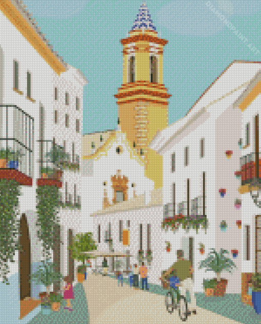 Estepona Poster Diamond Painting