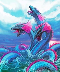 Fantasy Sea Monsters Diamond Paintings