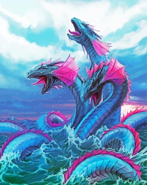 Fantasy Sea Monsters Diamond Paintings