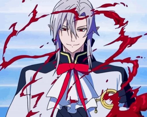 Ferid Bathory Seraph Of The End Anime Character Diamond Painting