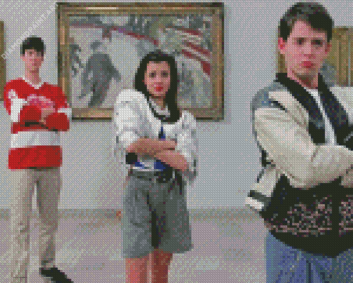 Ferris Buellers Characters Diamond Painting