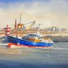 Fishing Trawler Diamond Painting