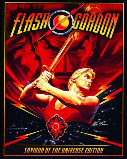 Flash Gordon Art Diamond Paintings