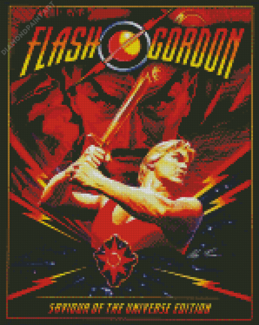 Flash Gordon Art Diamond Paintings