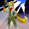 Fox McCloud Star Fox Game Diamond Painting