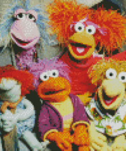 Fraggles Diamond Painting