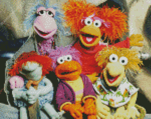 Fraggles Diamond Painting