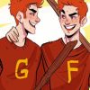 Fred Et George Weasley Art Diamond Painting