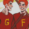 Fred Et George Weasley Art Diamond Painting