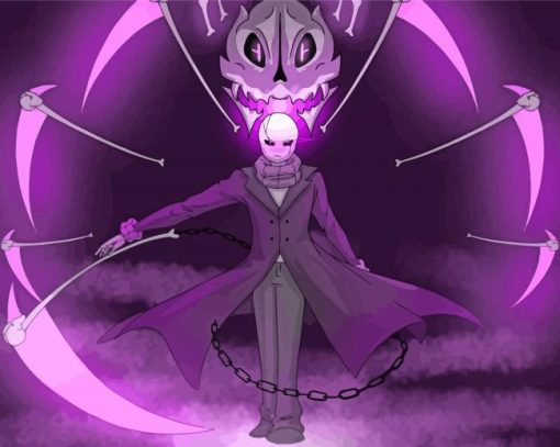 Gaster Undertale Character Diamond Painting