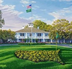 Georgia Augusta National Golf Club Diamond Painting