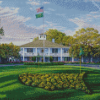 Georgia Augusta National Golf Club Diamond Painting