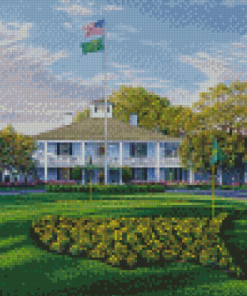 Georgia Augusta National Golf Club Diamond Painting