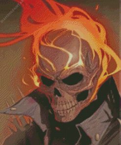 Ghost Rider Diamond Painting