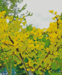 Ginkgo Tree Diamond Paintings