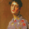 Girl In Japanese Custom William Merritt Chase Diamond Painting