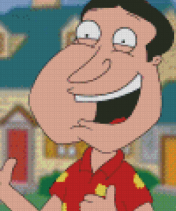 Glenn Quagmire Family Guy Animation Character Diamond Painting