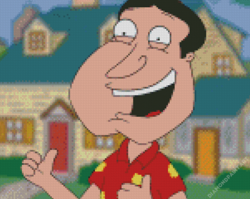 Glenn Quagmire Family Guy Animation Character Diamond Painting