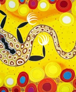 Goanna Illustration Diamond Paintings