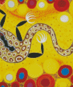 Goanna Illustration Diamond Paintings