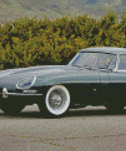 Green Jaguar Type 1 Diamond Diamond Paintings