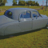 Grey Jaguar Mark 1 Diamond Painting