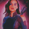 Hailee Steinfeld Kate Bishop Diamond Painting