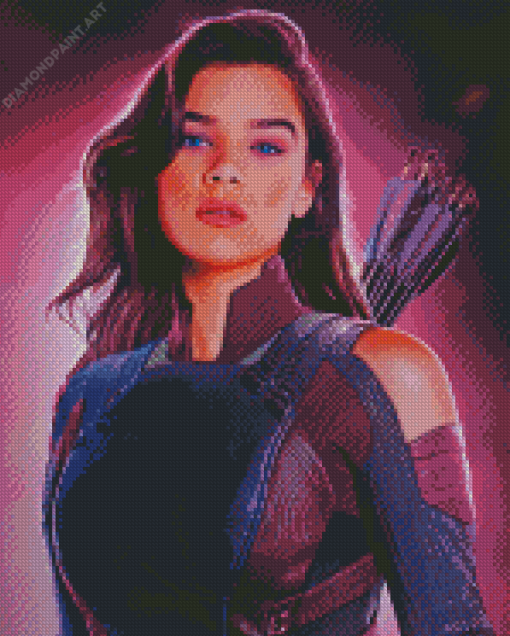 Hailee Steinfeld Kate Bishop Diamond Painting