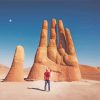 Hand Of The Desert Statue Atacama Desert Diamond Painting