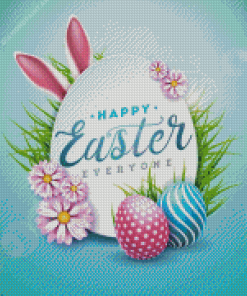 Happy Easter Art Diamond Painting