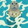 Harbor Seal Illustration Diamond Painting