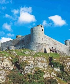 Harlech Castle Wales Diamond Paintings