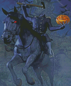 Headless Horseman Diamond Painting