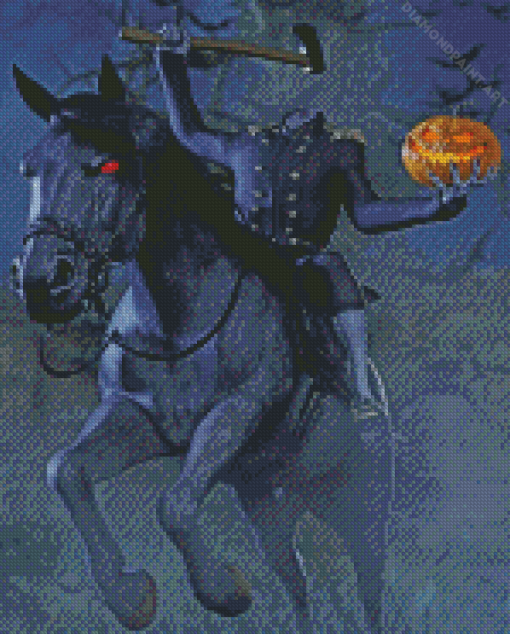 Headless Horseman Diamond Painting