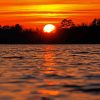 Heber Springs Lake At Sunset Diamond Painting