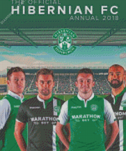 Hibernian Fc Poster Diamond Painting