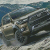 Hilux Toyota Pickup Truck Diamond Painting