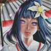 Hinata Hyuga Art iamond Paintings