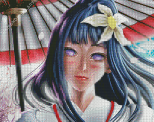 Hinata Hyuga Art iamond Paintings