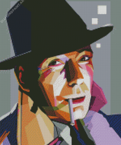 Humphrey Bogart Pop Arts Diamond Painting