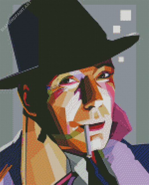 Humphrey Bogart Pop Arts Diamond Painting