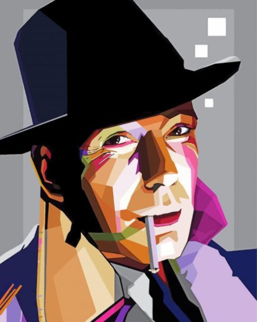 Humphrey Bogart Pop Arts Diamond Painting