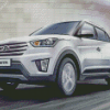 Hyundai Creta On Road Diamond Painting