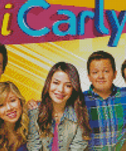 I Carly Sitcom Actors Diamond Painting