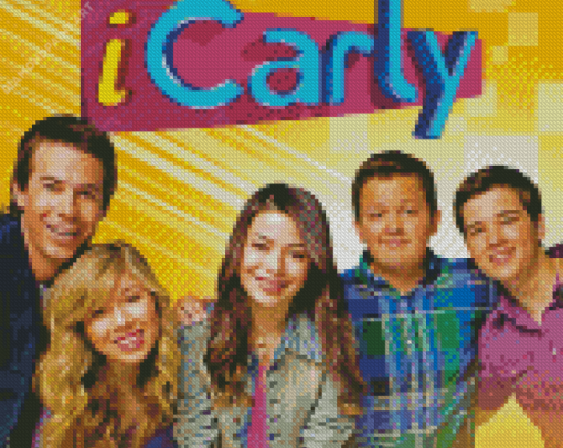 I Carly Sitcom Actors Diamond Painting