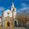 Igreja De Santa Maria Obidos Diamond Painting